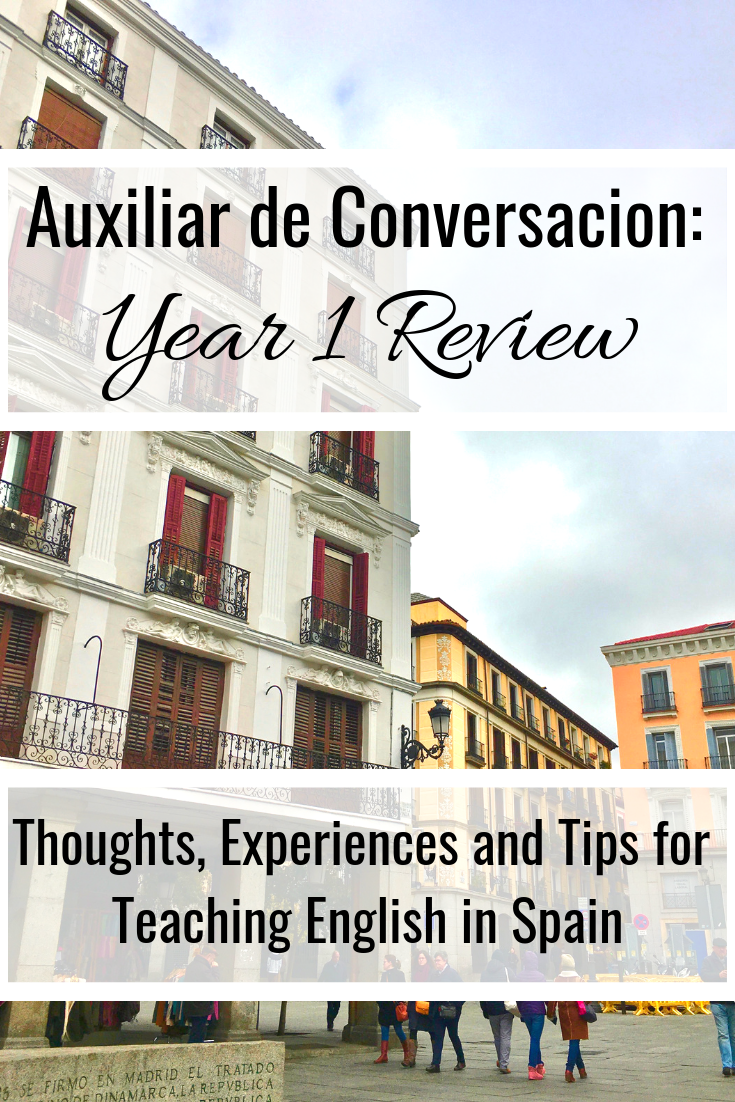 Auxiliar de Conversacion: review after year 1