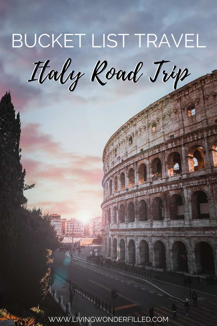 travel italy road trip