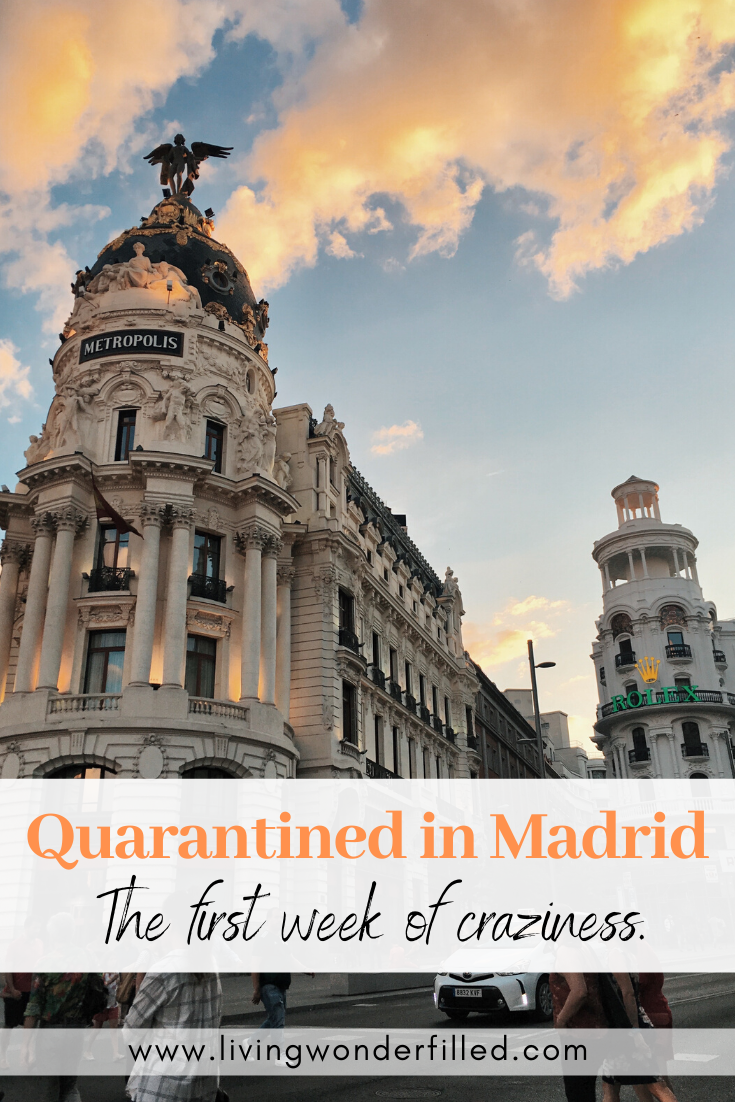 quarantined in madrid week 1